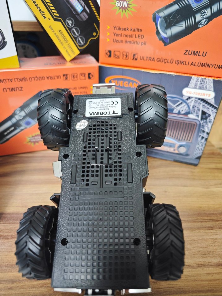 şarjlı Bluetooth hoparlör traktör - Görsel 4