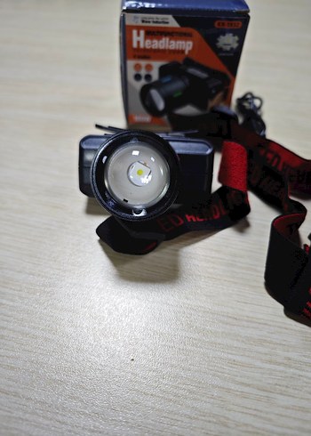 şarjlı Kafa madenci lambası feneri sensörlü - Görsel 3