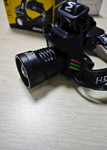 şarjlı Kafa madenci lambası feneri sensörlü - Görsel 5