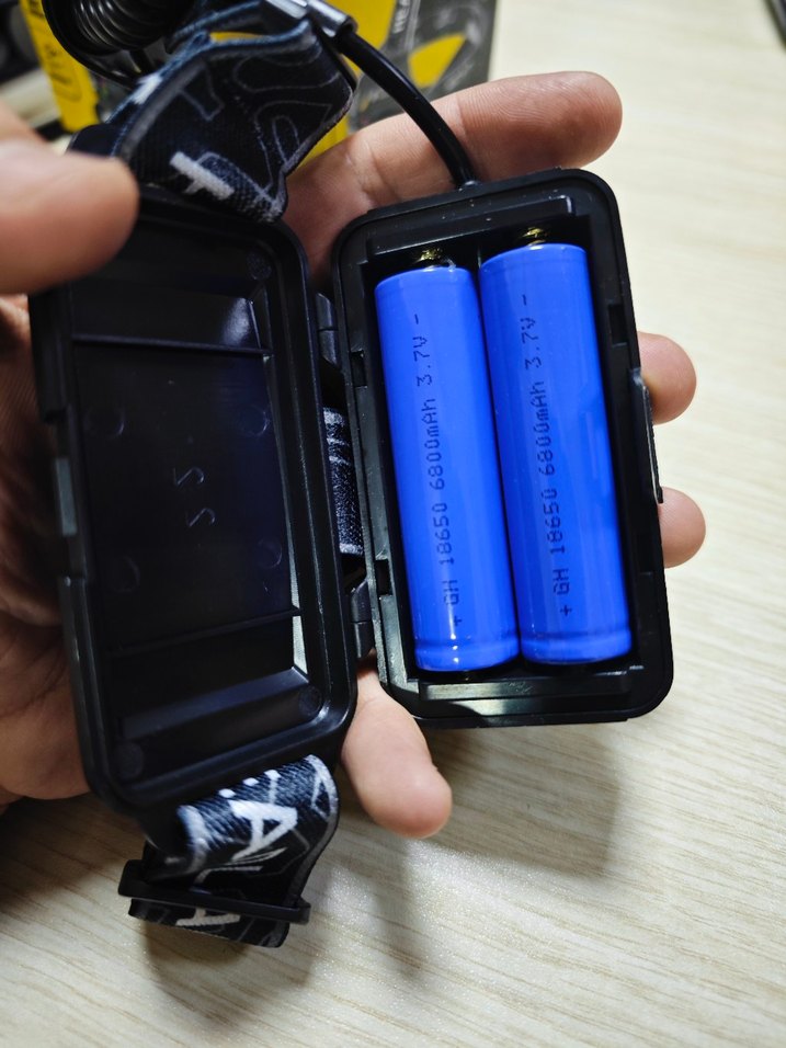 şarjlı Kafa madenci lambası feneri sensörlü - Görsel 4