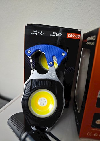 Çok Amaçlı Aydınlatma Cihazı Siyah - Görsel 2