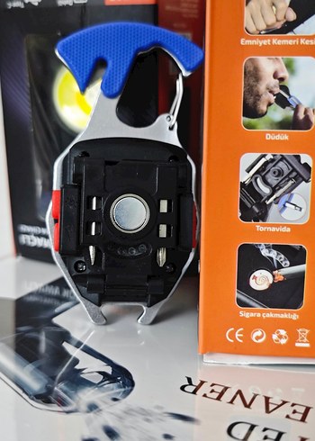 Çok Amaçlı Aydınlatma Cihazı Siyah - Görsel 4