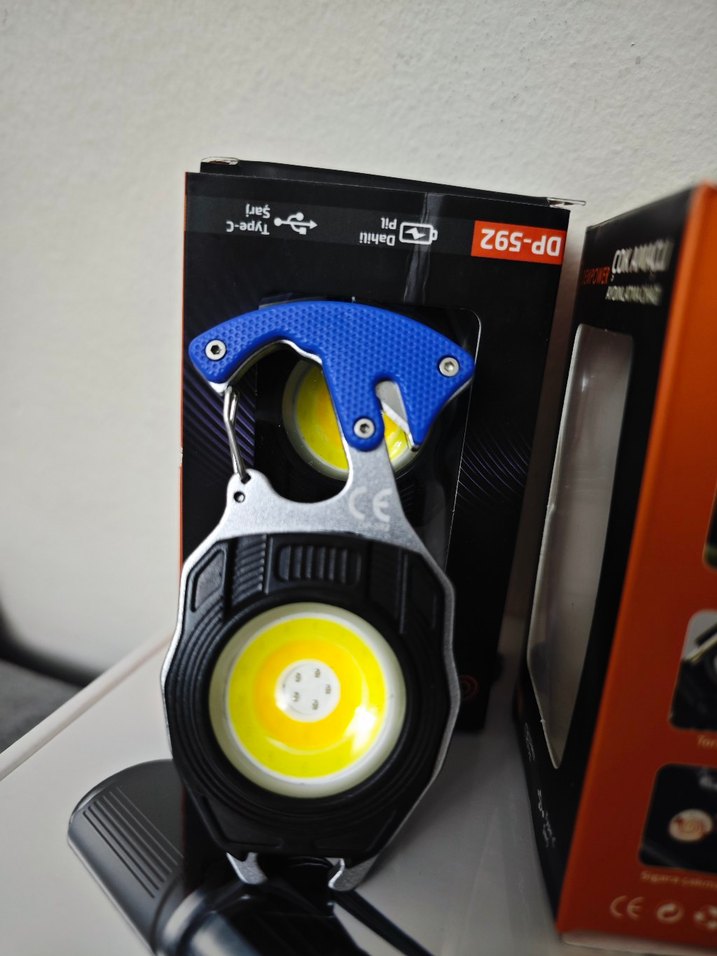 Çok Amaçlı Aydınlatma Cihazı Siyah - Görsel 2