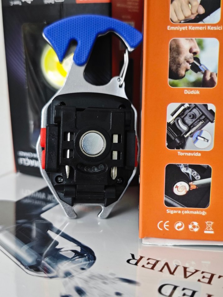 Çok Amaçlı Aydınlatma Cihazı Siyah - Görsel 4