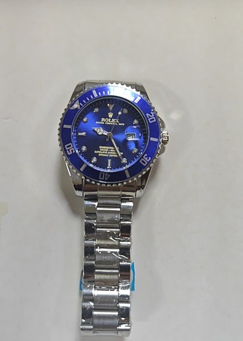 Mavi Kadranlı Erkek Klasik Saat - Görsel 4