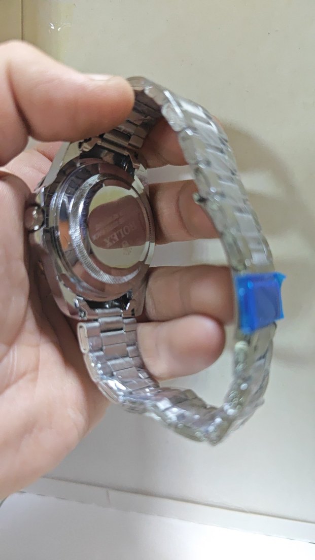 Mavi Kadranlı Erkek Klasik Saat - Görsel 2