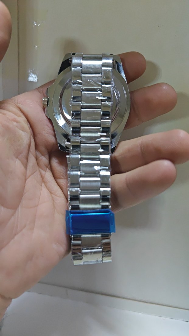 Mavi Kadranlı Erkek Klasik Saat - Görsel 3