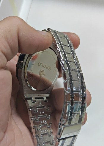 Gri Taşlı Kadın Kol Saati - Görsel 3