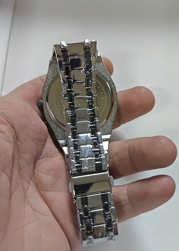 Gri Taşlı Kadın Kol Saati - Görsel 2