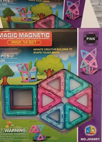  Magic magnetik mıknatıslı Lego 14 parça