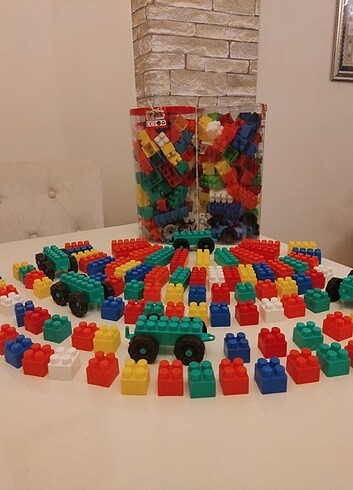 120 parça 5 arabalı Lego