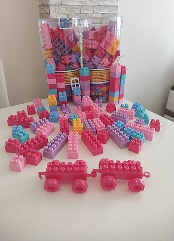 Play-Doh 120 parça (2arabalı )lego set