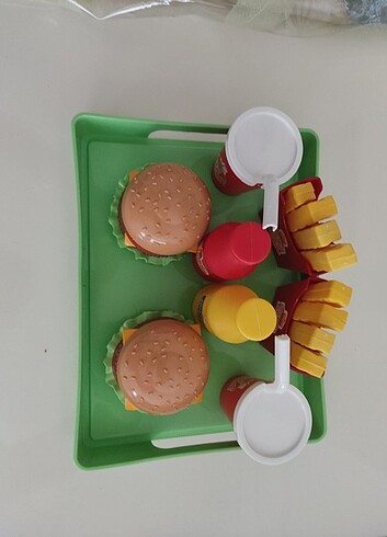  Beden Renk Hamburger set 2li