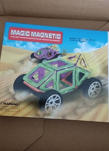 23 parça manyetik lego