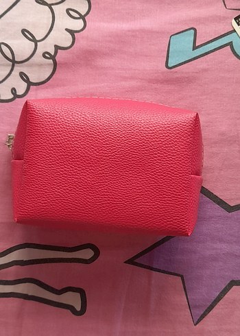 Deri Kadın Makyaj Çantası - Görsel 2