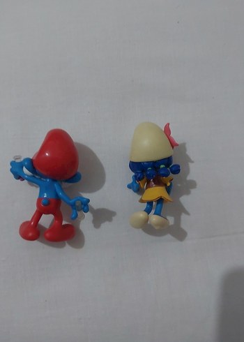 Beden Renkli Şirinler Figürleri Seti