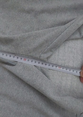 Gri Fermuarlı Rahat Kesim Erkek Eşofman Altı - Görsel 6