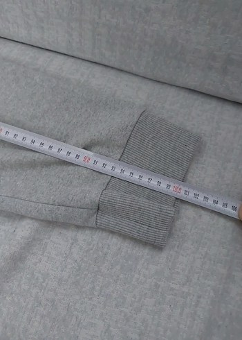 Gri Fermuarlı Rahat Kesim Erkek Eşofman Altı - Görsel 4