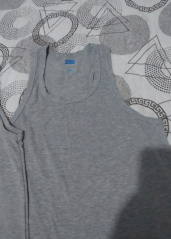 Gri Çocuk Atlet Takımı - Görsel 3