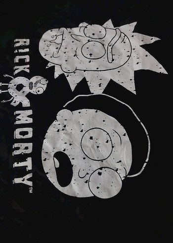 Siyah Baskılı Hamile Tişörtü - Görsel 4