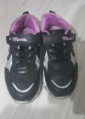 Kız Çocuk Mor Rock Punk Spor Ayakkabı - Görsel 2