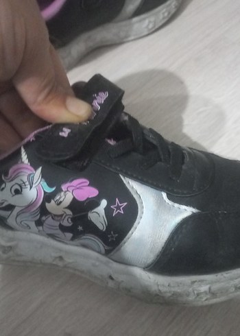 Kız Çocuk Mor Rock Punk Spor Ayakkabı - Görsel 5