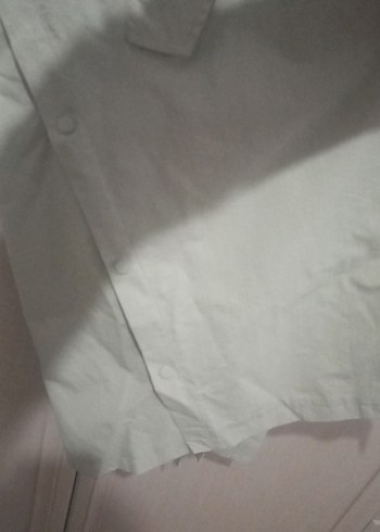 Bej Midi Kadın Parka - Salaş Kesim - Görsel 6