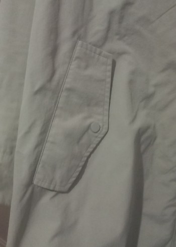 Bej Midi Kadın Parka - Salaş Kesim - Görsel 4