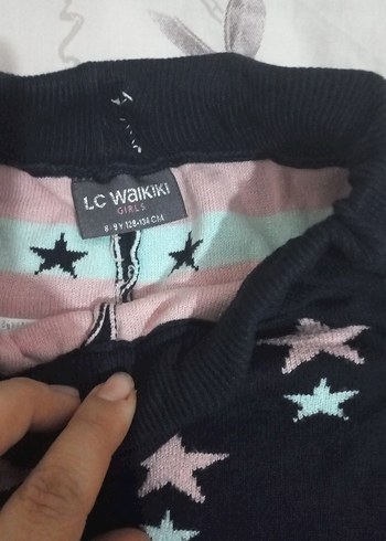 Nakışlı Kız Çocuk Triko Tayt - Görsel 5