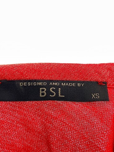 xs Beden kırmızı Renk BSL FASHION Kısa Elbise %70 İndirimli.