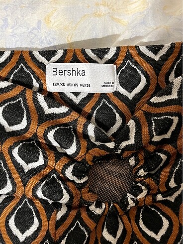 xs Beden kahverengi Renk bershka pantolon