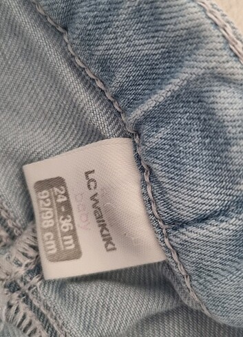 24-36 Ay Beden Kiz cocuk kot pantalon 