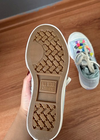 36 Beden çeşitli Renk Pastel Renkli Converse Kadın Spor Ayakkabı