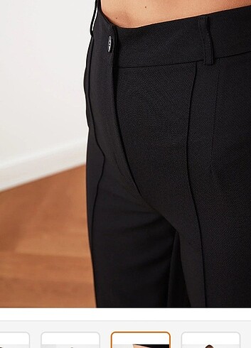 Nervür dikişli pantalon