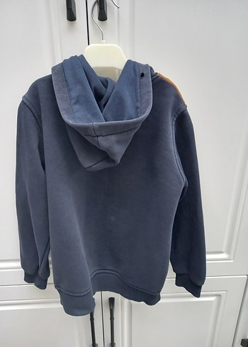 Diğer Lacivert Düğmeli Erkek Çocuk Sweatshirt