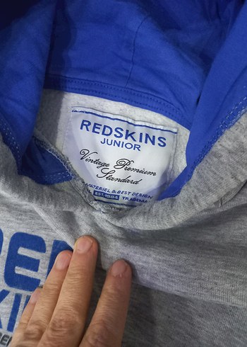 Gri Kapüşonlu Erkek Sweatshirt - Görsel 2