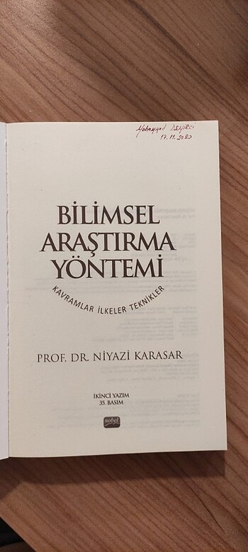  Beden Bilimsel Araştırma Yöntemi 