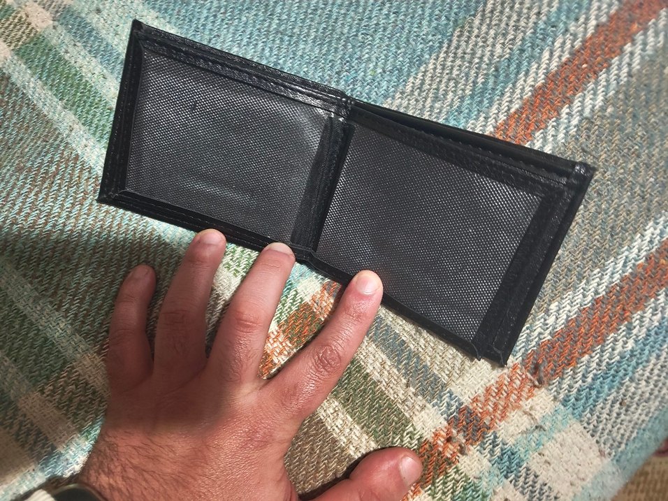 Siyah Erkek Deri Cüzdan - Görsel 3