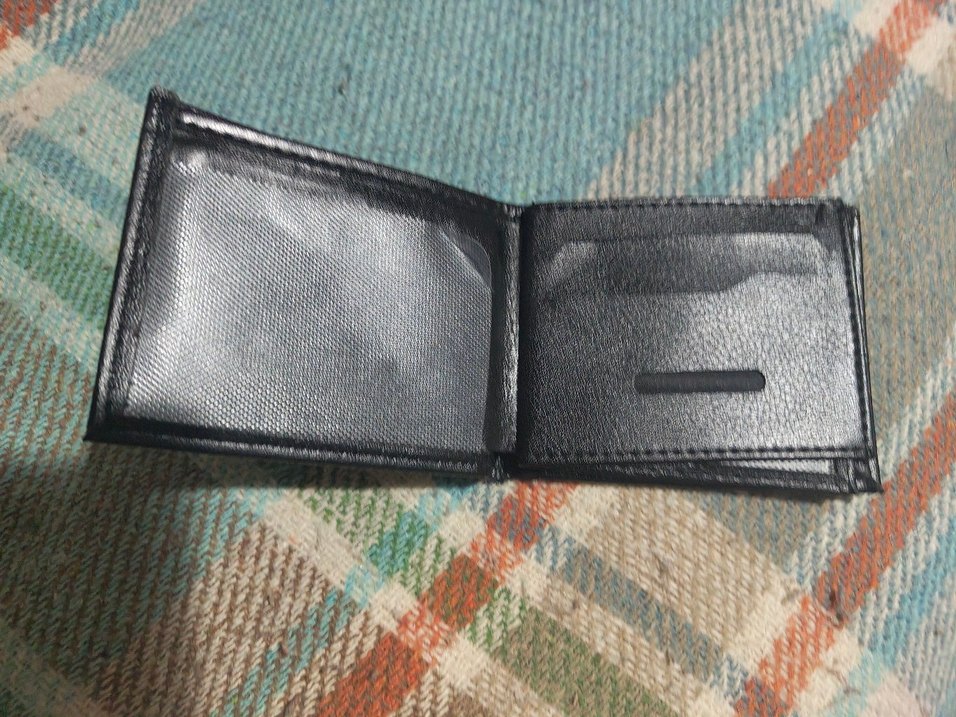 Siyah Erkek Deri Cüzdan - Görsel 2