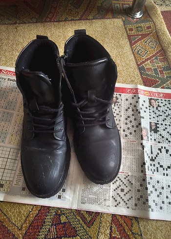 DeFacto Siyah Erkek Bot - Görsel 3