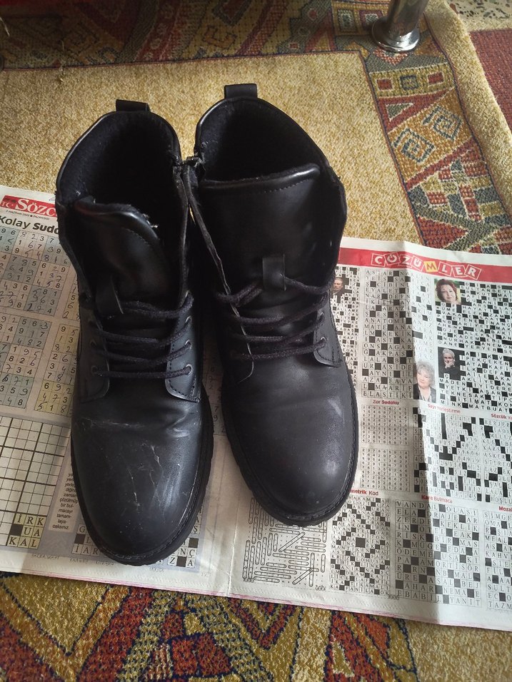 DeFacto Siyah Erkek Bot - Görsel 3