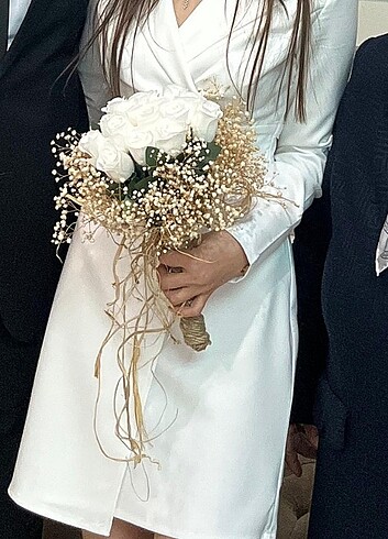 Trendyol & Milla Beyaz elbise