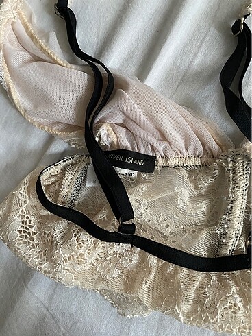 River Island Dantel bralet