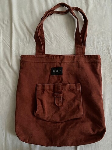 Kiremit tote bag bez çanta