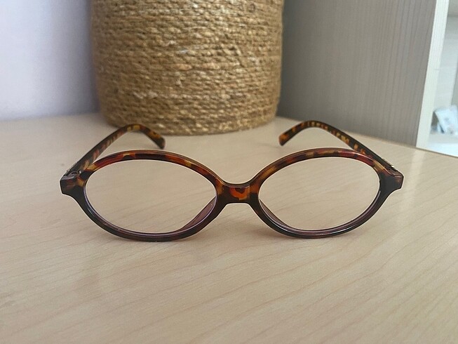 Kemik optik gözlük leopar
