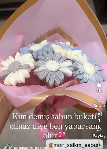 Ögretmenler gününe özel sabun buketi - Görsel 3