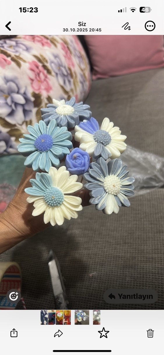 Ögretmenler gününe özel sabun buketi - Görsel 4