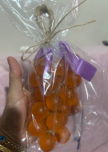 Meyve Kokulu Askılı Sabun Seti salkım sabunları - Görsel 19