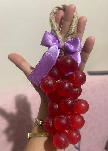 Meyve Kokulu Askılı Sabun Seti salkım sabunları - Görsel 20