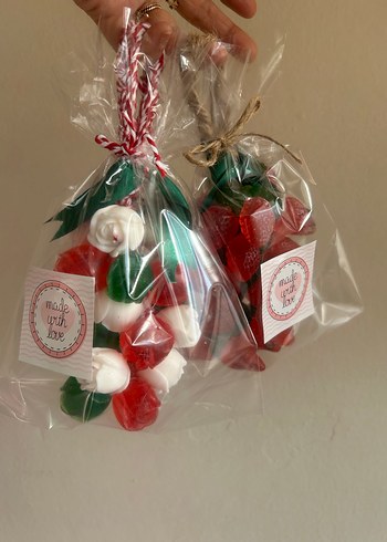 Renkli Çiçek ve Meyve Görünümlü salkım Sabun Seti - Görsel 7